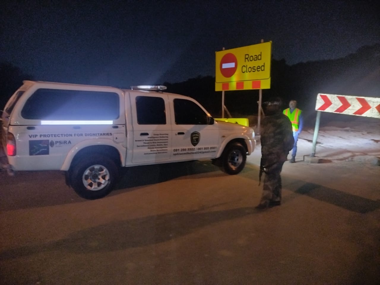 Siyo Tech patrol team securing an access point